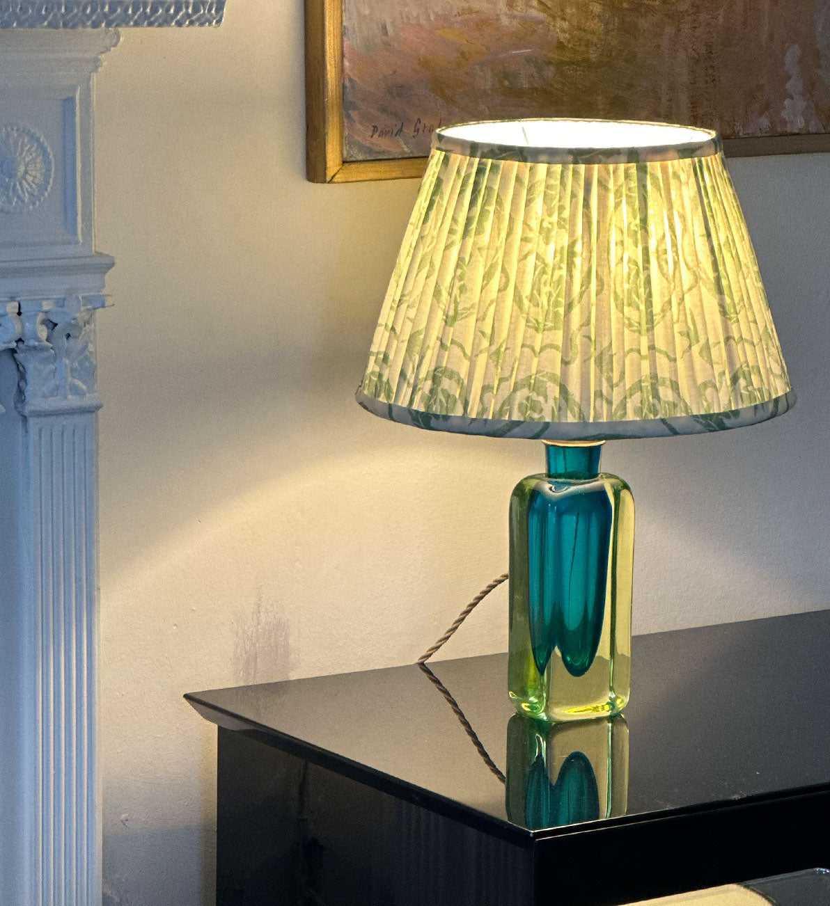 Kingston Lacy Gathered Lampshade