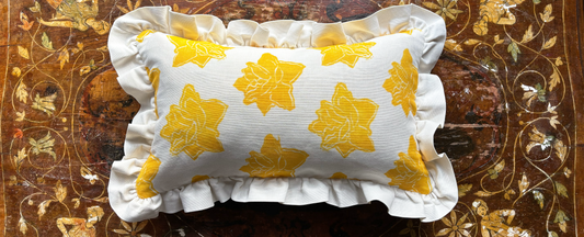 To Ruffle or Not to Ruffle? Dreamy, Romantic Cushions for Effortless Interiors