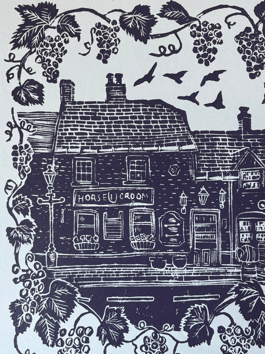 February: Carving a Place into Print